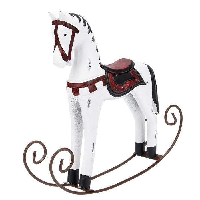 Jeu à bascule cheval Iago - Marron - 64x30,8 cm | , créateur d'intérieur