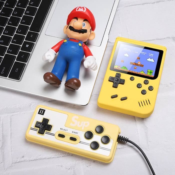 Console de jeu / console de jeu portable / 800 jeux classiques / supporte deux joueurs / portable / vert - Jeux vidéo