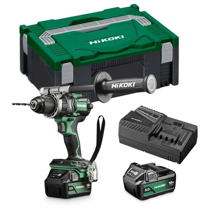 Perceuse Visseuse HIKOKI 18V 5.0Ah 140 Nm DS18DCWPZ - vue 3