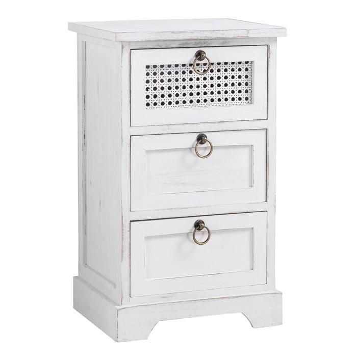 Petite table chevet blanche Clearance
