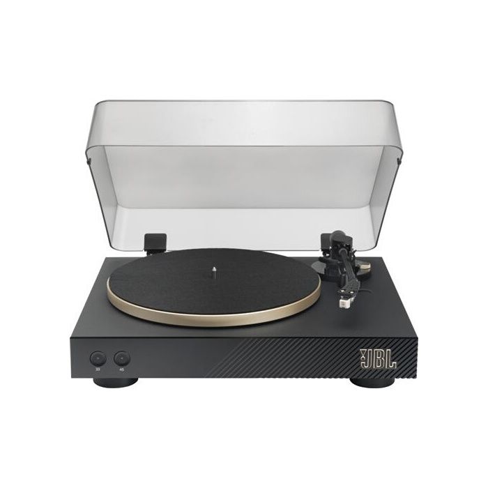 Platine vinyle 2 vitesses 33 / 45 tours Bluetooth aptX HD préampli phono intégré porte-cellule amovible.