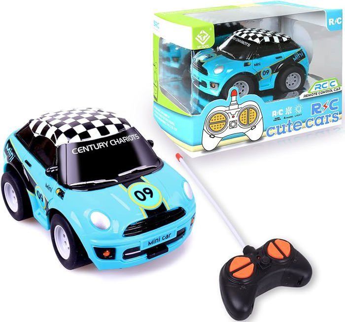 Jouets pour garçons de 2 à 5 ans, mini voiture télécommandée, jouets pour  tout-petits de 2 à 4 ans, voiture rc pour enfants, jouets de voiture pour