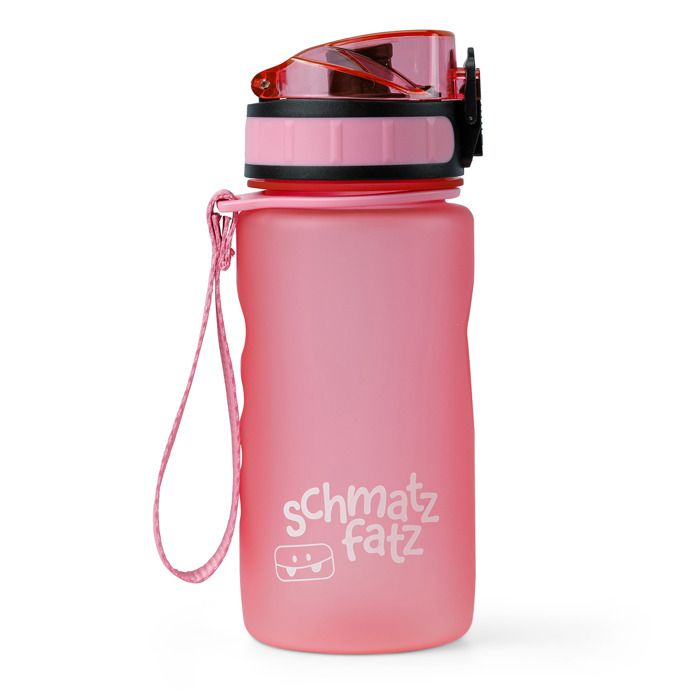 schmatzfatz Wakaba 350 ml Gourde Plastique pour Enfants Rose pastel