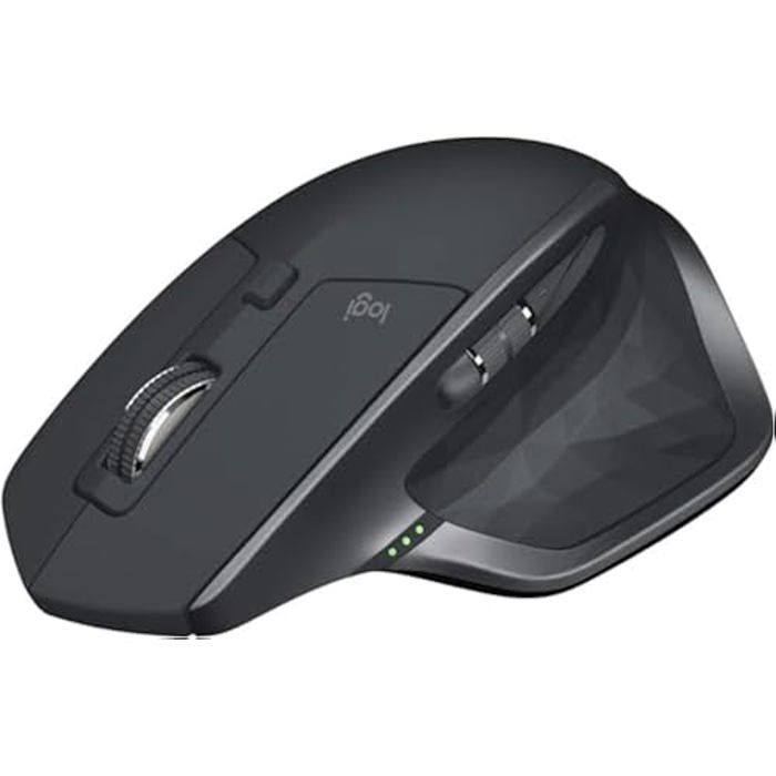 Logitech MX Master 2S sans Fil édition Bluetooth Surfaces défilement Ultra Rapide Ergonomique Rechargeable se connecte à 3 Ordinateurs MacPC Maximum - vue 2