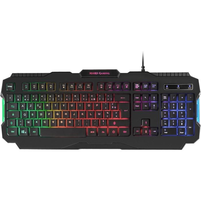 Mars Gaming MRK0FR clavier Jouer USB Français Neuf - vue 3