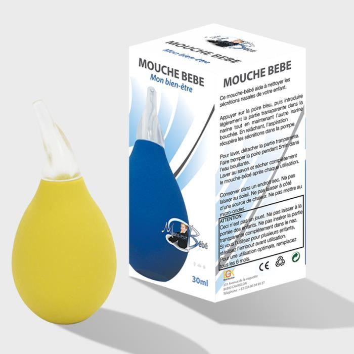 Mouche Bebe Manuel Poire Embout Jaune Cdiscount Puericulture Eveil Bebe