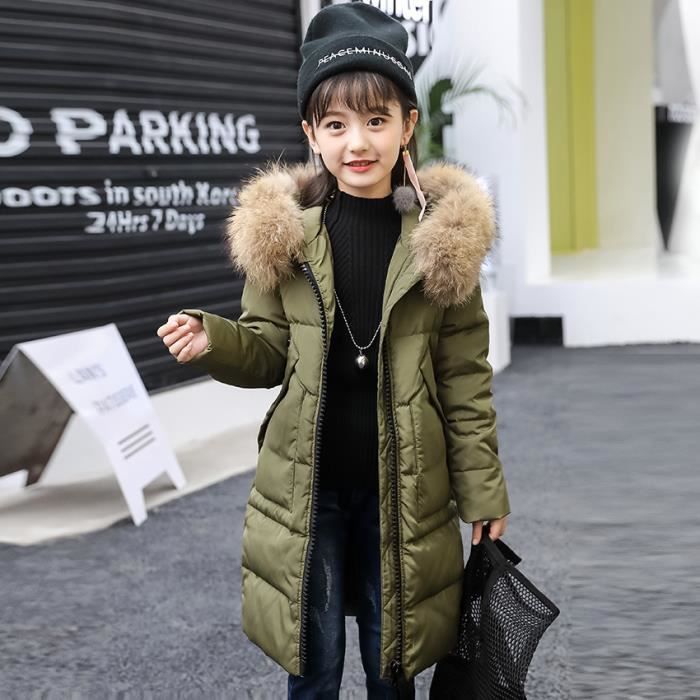 parka longue enfant