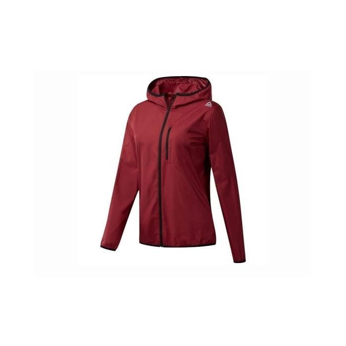 veste reebok bordeaux