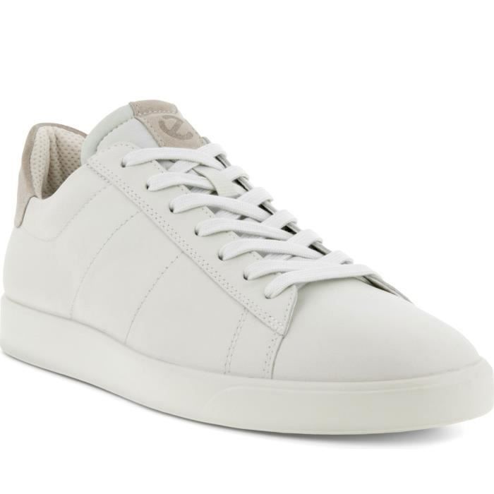 ECCO Baskets ECCO - Homme - Blanc - Cuir