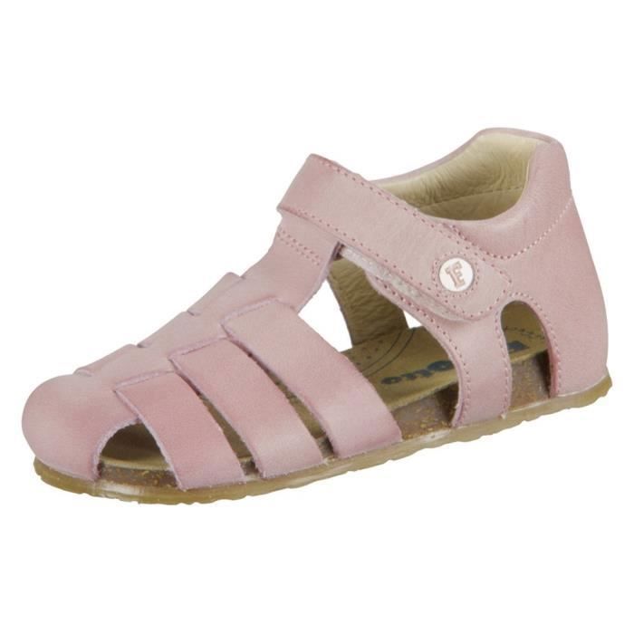 Spartiates Bébé Naturino Mixte – Cuir Véritable – Semelle Liège & Caoutchouc – Confort Été