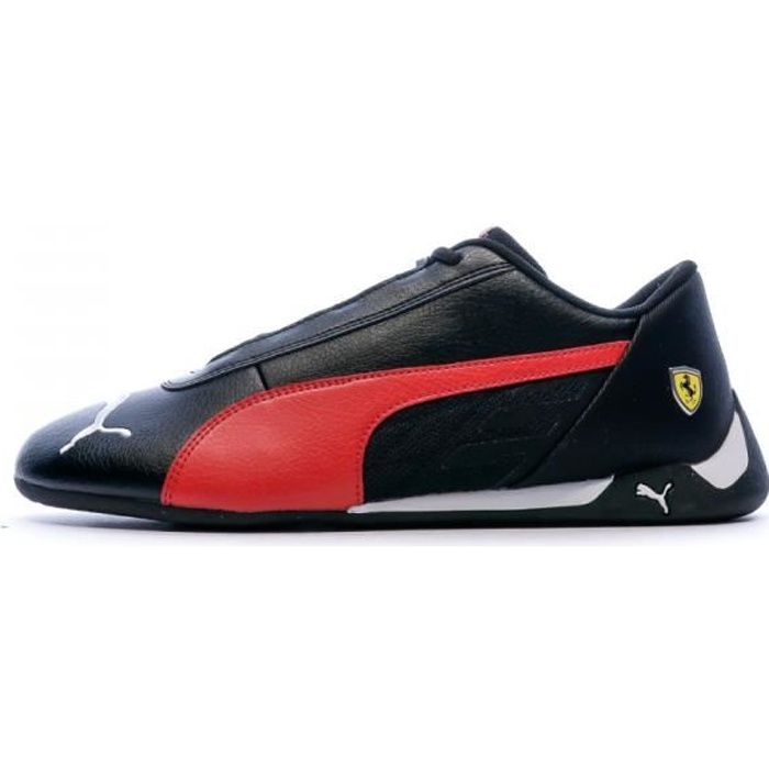 puma blanche et rouge