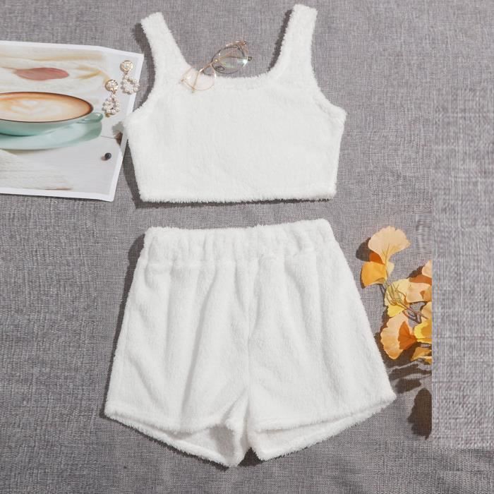 Ensemble debardeur short femme cheap