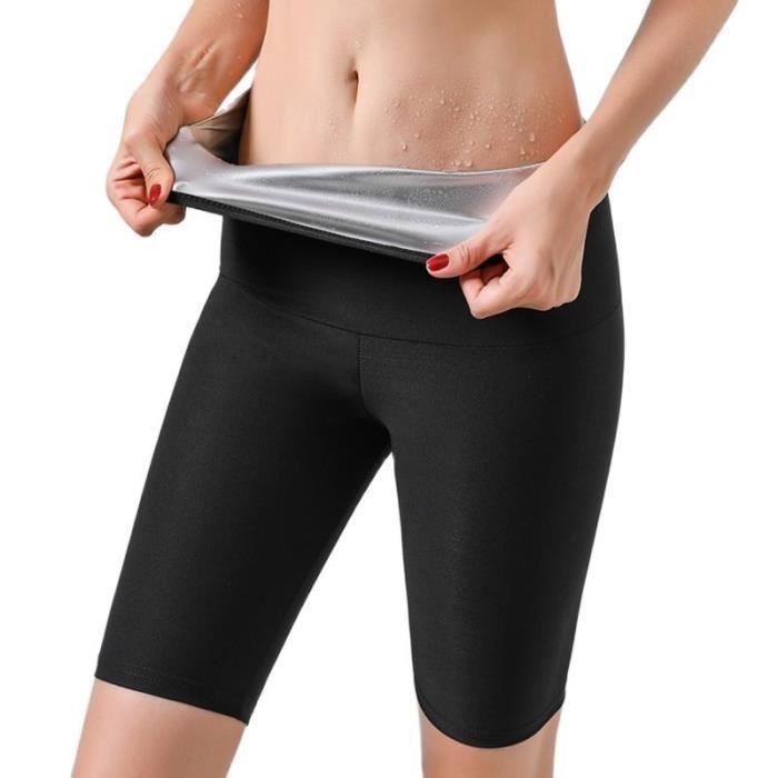 Gaine combinaison,Pantalon de Sauna Amincissant pour Fitness pour Femme, Combinaison d'Entraînement avec Contrôle du - sweat pants 5 Blanc -  Cdiscount Prêt-à-Porter
