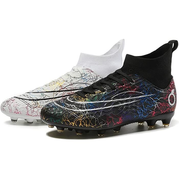 Chaussures Football Futsal Enfants Garçons Filles - Crampons Antidérapants Professionnelles Entraînement