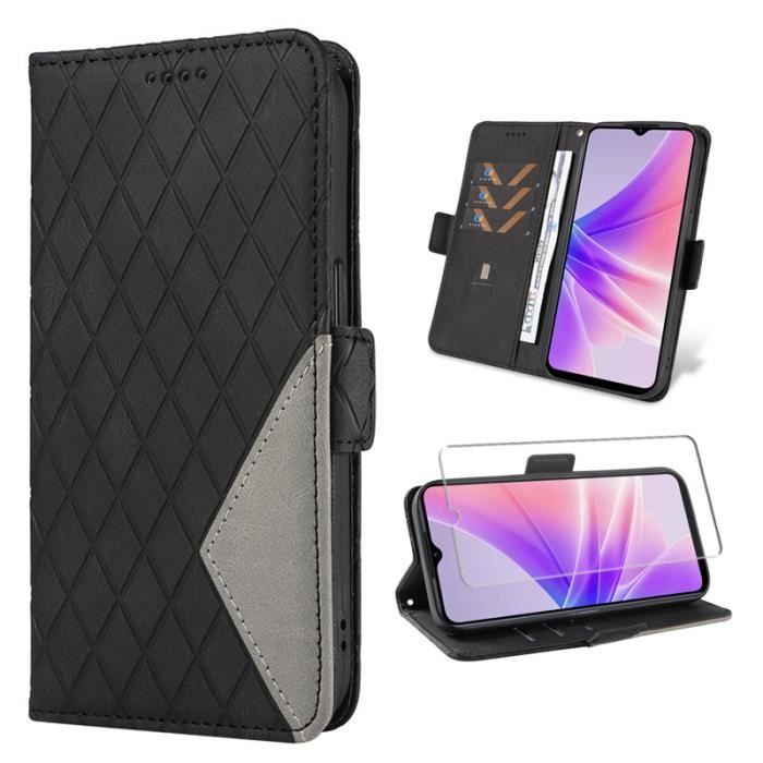 GOKEN Cover Per Honor 70 Lite / X6 / X8 5G - Custodia Portafoglio In Pelle PU Con Slot E Supporto, Grigio, Chiusura Magnetica - 2