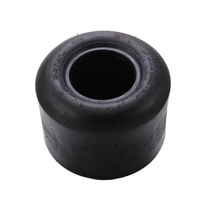 Yanmis Manchon de Pneu de Kart, pour Tricycles de Drift, Kart, Scooter de Drift, 11x7.10-5, Pneus Lisses de Remplacement, Manchon de Pneu Robuste en PVC, Anneau de Dérive