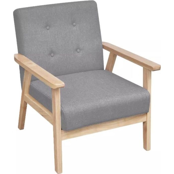 fauteuil tissu gris clair fauteuil de bureau fauteuil scandinave fauteuil de jardin