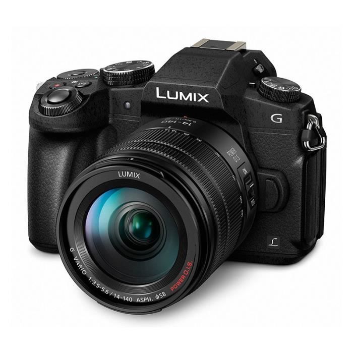 Appareil photo hybride - PANASONIC - LUMIX G80 - 16 Mégapixels - Double stabilisateur dimage - Tropicalisé