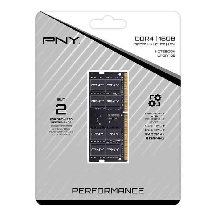 PNY MD16GSD42666 module de mémoire 1 x DDR4 2666 MHz Neuf - vue 5