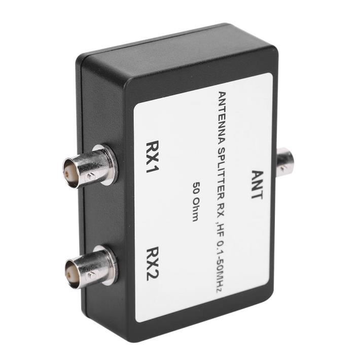 Connecteur Répartiteur Antenne Blanc - Pour TV Multi-écrans !