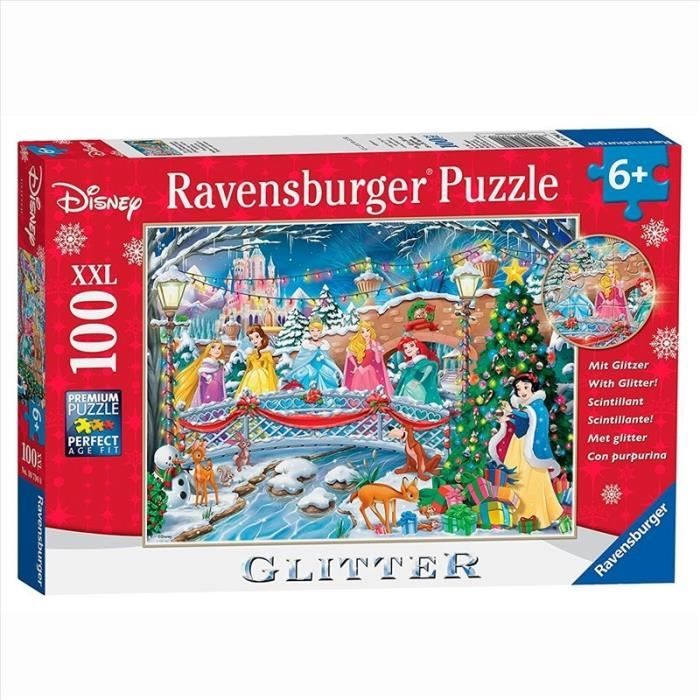 Princesses Disney Puzzle XXL de 100 Pièces - 127281 - Cdiscount Jeux ...