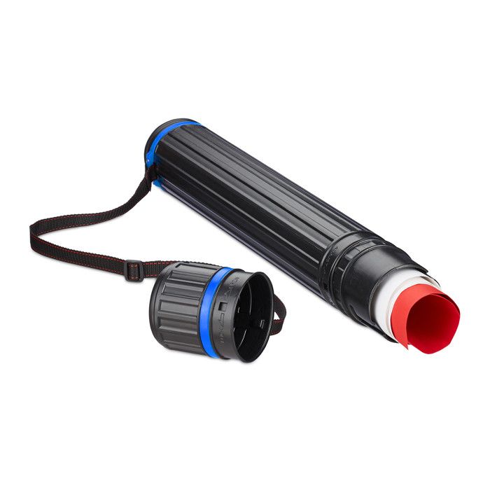 Tube De Rangement Télescopique Pour Affiches Et Dessins - Mallette De Transport Extensible 50-92 Cm