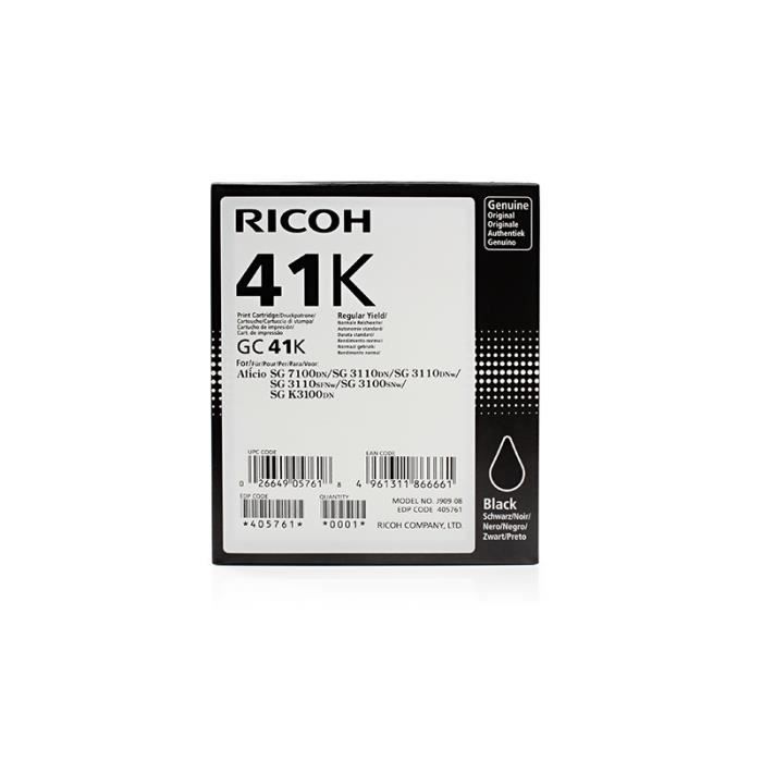 Vente cartouche imprimante Ricoh Aficio 