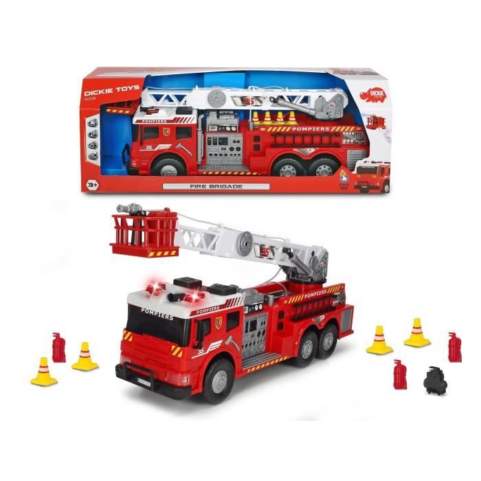 Grand camion de pompier - Cdiscount