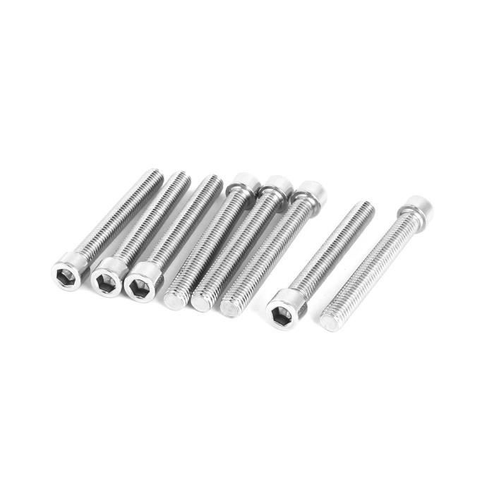 Lot de 10 couleur Qualit/é 12.9/ PAC /à t/ête hexagonale vis M8/ x 60/ mm