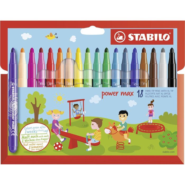 Stabilo Pochette Souple De 18 Feutres De Coloriage Power Max Cdiscount Beaux Arts Et Loisirs Creatifs Stabilo Pochette Souple De 18 Feutres De Coloriage Power Max Cdiscount Beaux Arts Et Loisirs Creatifs