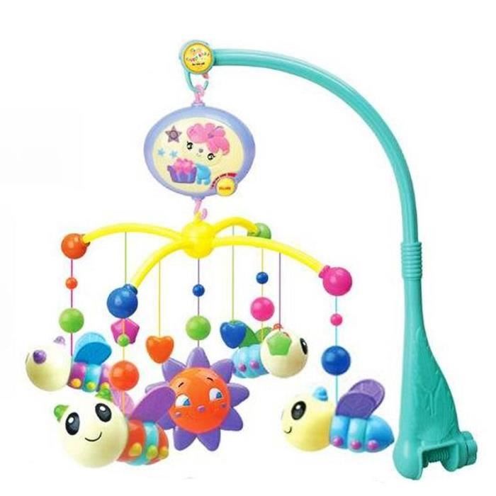 Mobile musical Lumineux Bébé Fille Garçon Lit Jouet berceau projection  Sonnette Chic - Cdiscount Puériculture & Eveil bébé