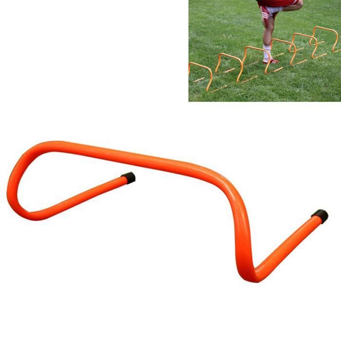 6 pièces Haies de Coordination Football Running Athletisme Exercices Agilité d'entraînement Vitesse équipement en hauteur de 15cm - Sport