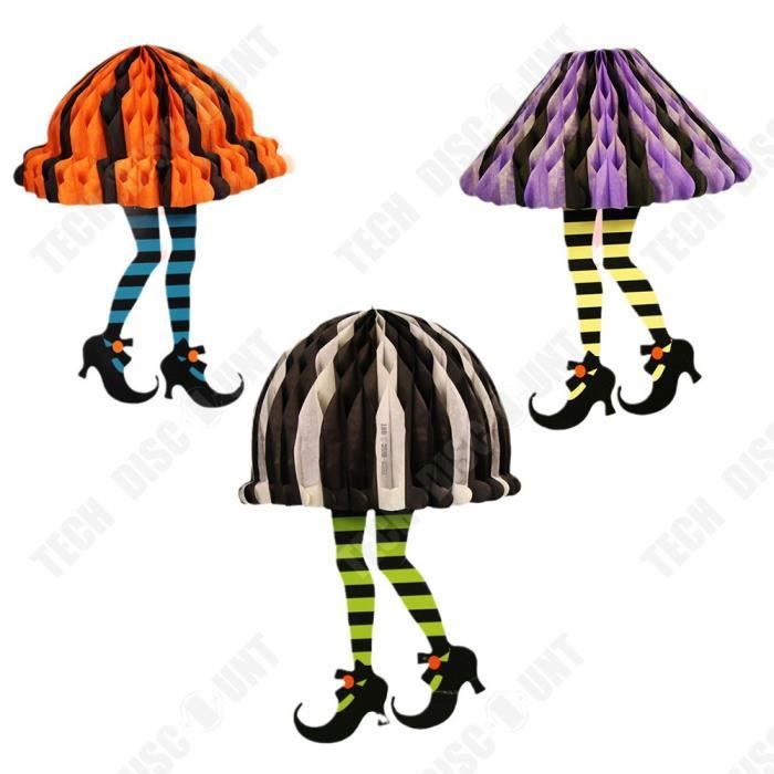 Épouvantail Halloween 130cm Widmann - Décoration Effrayante à Suspendre