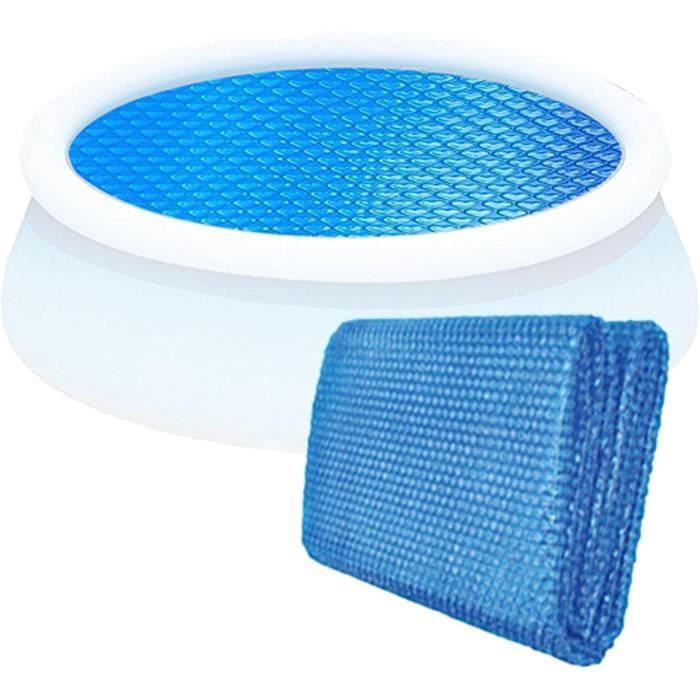 Eteslot Etesol bache a Bulle Piscine Ron/rectangulaire, bache Solaire, Couverture Chauffe Piscine