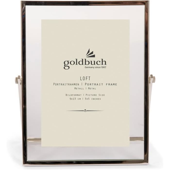 Cadre Photo Loft En Métal - Goldbuch - Pour 1 Image-Photo 9 X 13 Cm