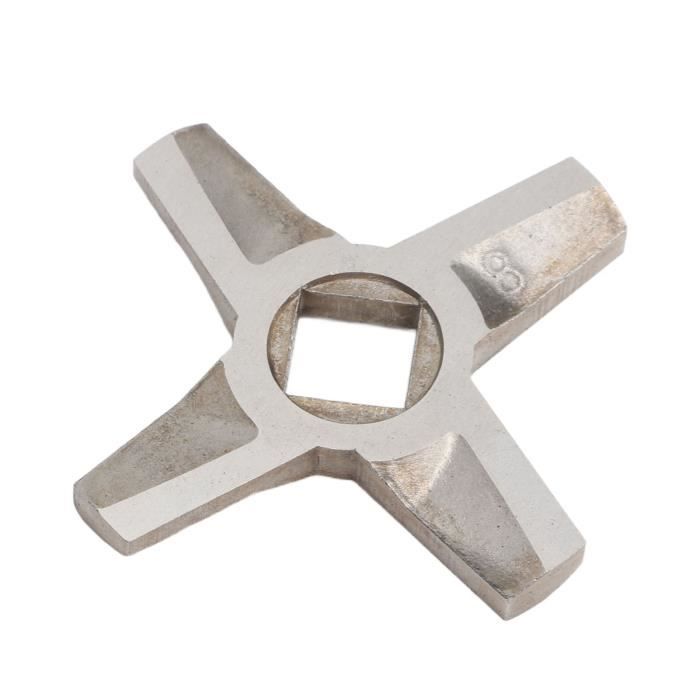 Lame Hachoir Viande 46mm Acier Inox - Coupeur Remplacement Pour Machine à Hacher | Pièce Durable & Lavable