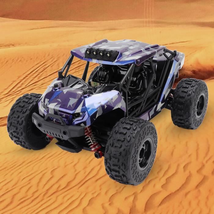 RUIDA Voiture Télécommandée 4WD Voiture RC 36 km/h Tout Terrain de Voiture 1:18 RC