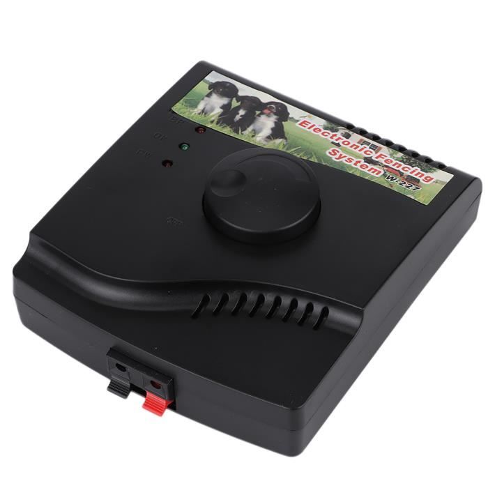 Meilleurs prix pour Clôture Électrique Étanche de Chien de Compagnie Un pour Deux Système de Confinement 110-240V(US ) - Vvikizy