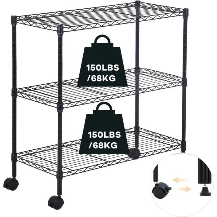 GIANTEX Étagère Bibliothèque En Bois Avec 5 Niveaux+2 Portes,70x23x183CM,Meuble Rangement Style Industriel Avec Patins - Maison