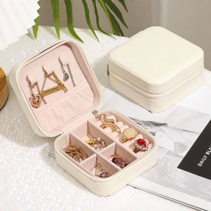 Vlando Boîte à Bijoux à 3 Niveaux, Rangement à Bijoux eois d'Ingénierie