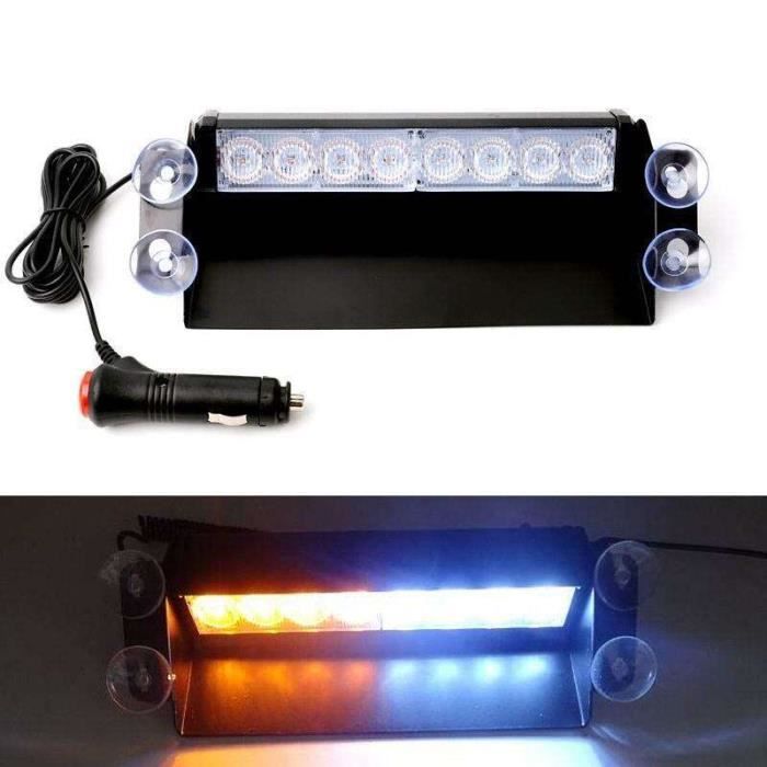 NS12389Clignotant d'urgence pour voiture. camion. tableau de bord