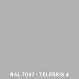 Peinture Bois Extérieur : volets, portails, bardage, abri et mobilier de jardin : ARCALAQUE 201 - 2.5 L - Gris Télégris 4 - RAL 7047-1