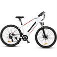 Vélo électrique ALORS MY275 - Blanc - VAE - Tout suspendu - Hydrauliques - Mixte-1