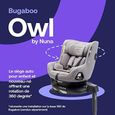 Bugaboo Owl by Nuna Siège auto de la naissance à 4 ans, 0-18 kg, rotation 360 degrés, orientation avant arrière, groupe 0+/1,-1