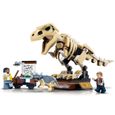 LEGO® 76940 Jurassic World L’Exposition du Fossile du T. Rex Dinosaure Jouet pour Enfant dès 7 ans, Jouet de Construction Squelette-1