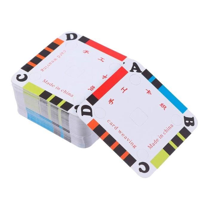 Stupid aesthetic Foundation 2xcartes de Tissage Pratiques Carte de Tissage pour Métier à Tisser Ou Métier à Tisser DIY Accs de Tissage - Cdiscount Beaux-Arts et Loisirs créatifs Stupid aesthetic Foundation 2xcartes de Tissage Pratiques Carte de Tissage pour Métier à Tisser Ou Métier à Tisser DIY Accs de Tissage - Cdiscount Beaux-Arts et Loisirs créatifs