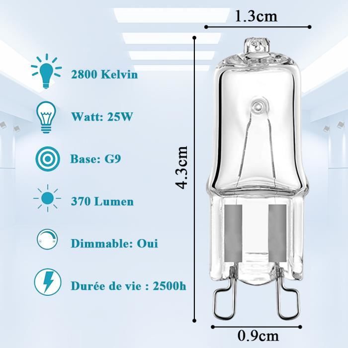 Ampoule G4 LED - 1.3 Watt - 130 Lumen - 6500K