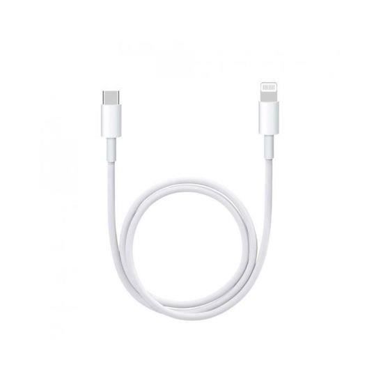 Chargeur Rapide 20W + Cable USB-C Lightning pour iPhone 13 / 12