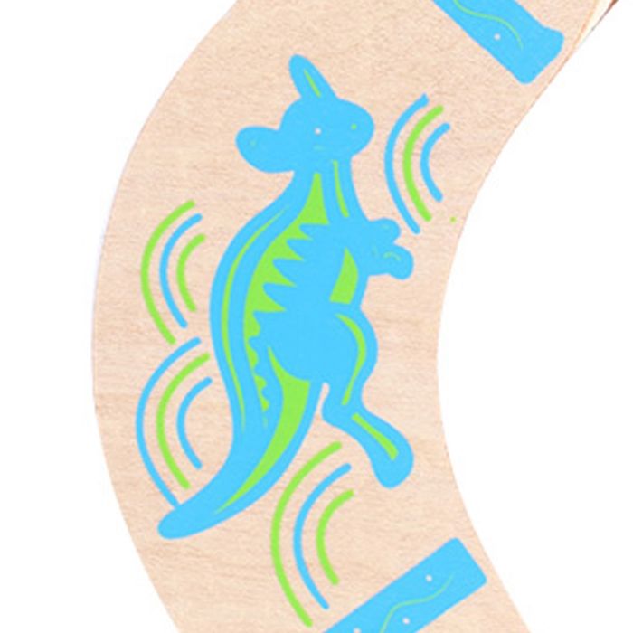 Boomerang en Bois en Forme de V Retour Boomerang Jouet de Sport en