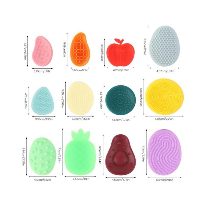 6 pièces de pierres sensorielles, jouets sensoriels pour